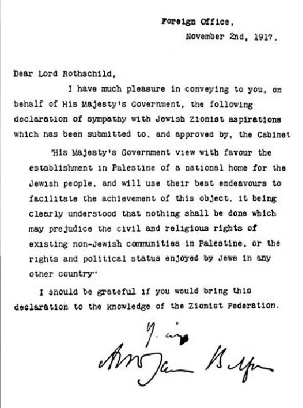 BalfourDeclaration